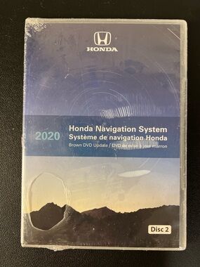 2020 Honda Navigation System - Brown DVD Update Disc 2 (DVD, 2020) New Sealed